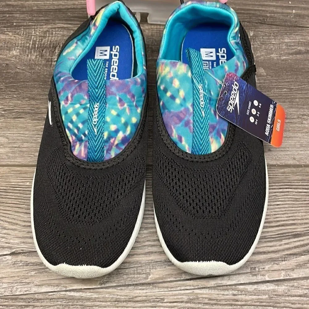 Speedo Junior Aquaskimmer Water Shoes - Black - Picture 5 of 8